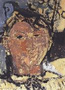 Amedeo Modigliani, Portrait of Pablo Picasso (mk39)